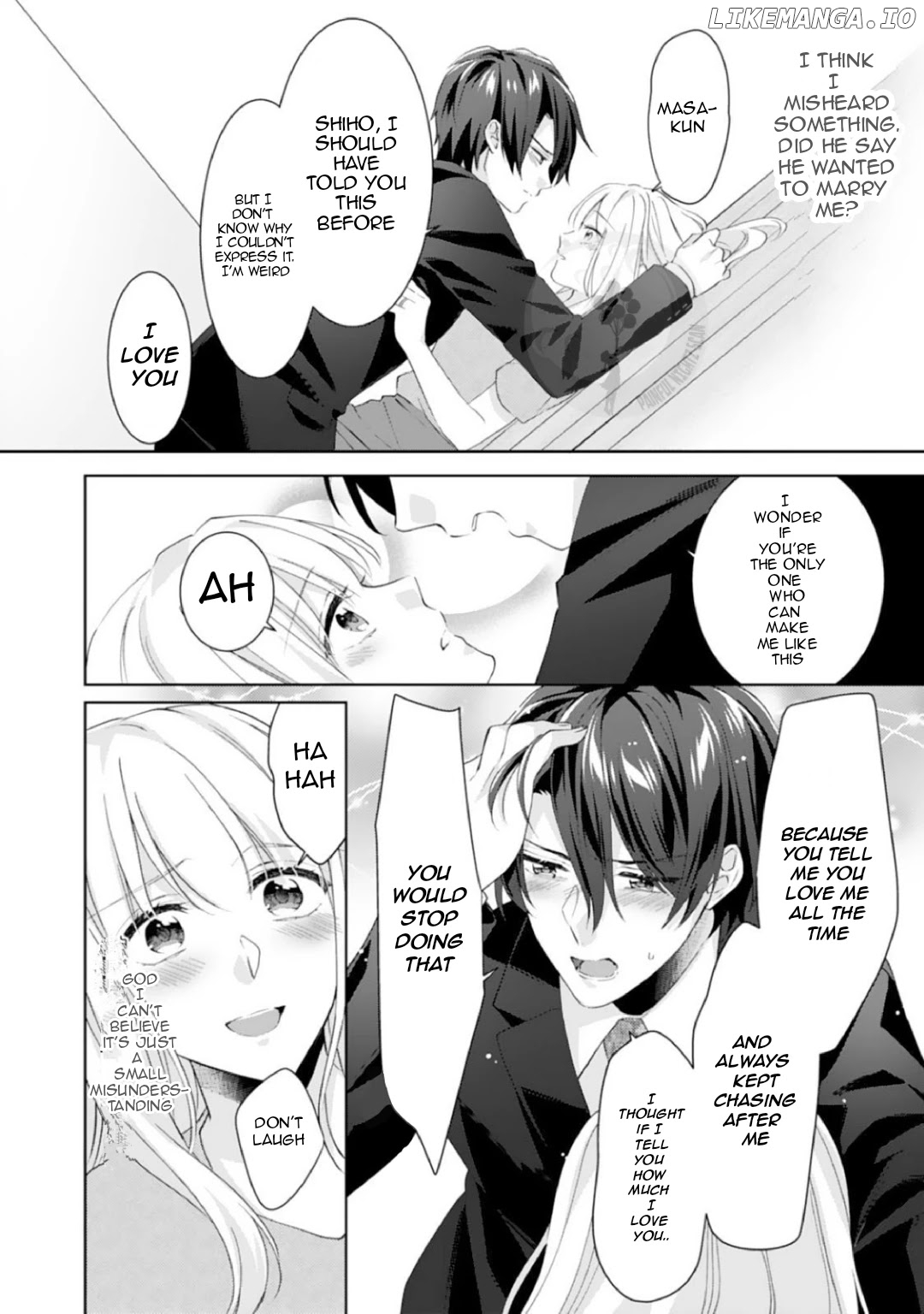 Kekkon Made Ecchi wa Kinshi!? Nengan no Shoya wo Mukaeta Futari no Ohanashi. chapter 6 - page 23