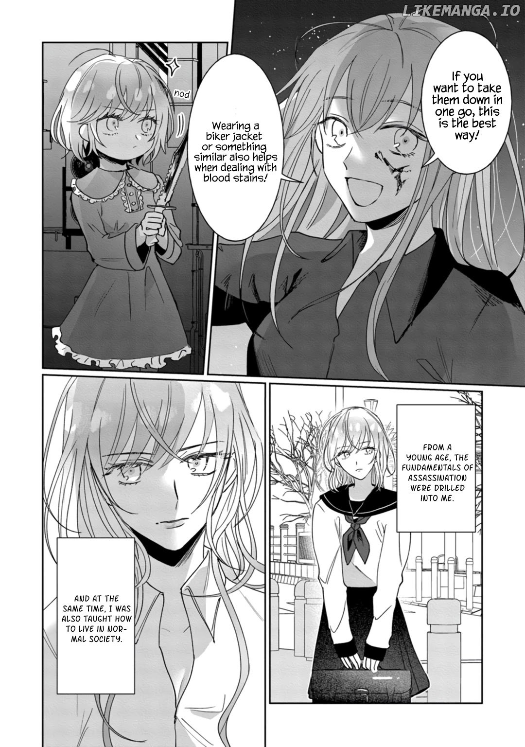 Kyou mo Korosezu ni Ai Shiau dake. chapter 3 - page 8