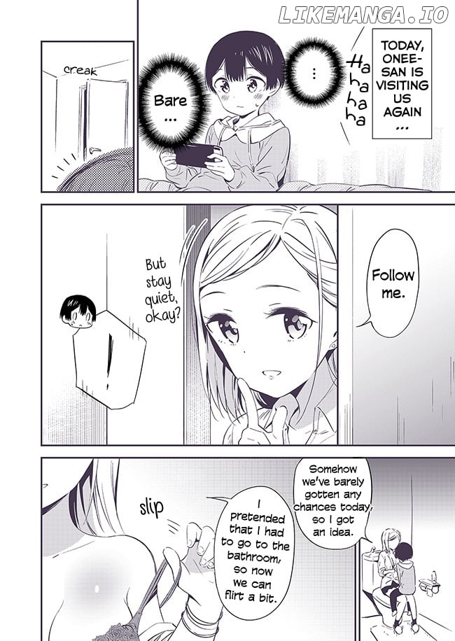 Secret Gyaru x Shota couple chapter 4 - page 1