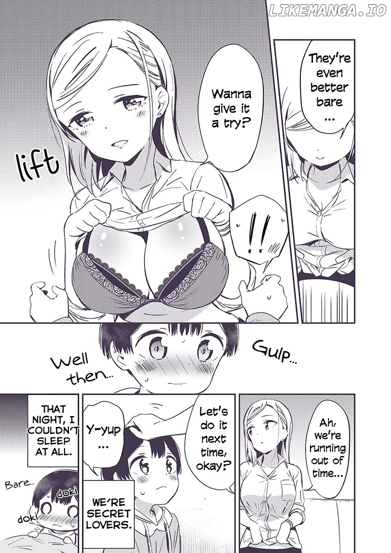 Secret Gyaru x Shota couple chapter 3 - page 4