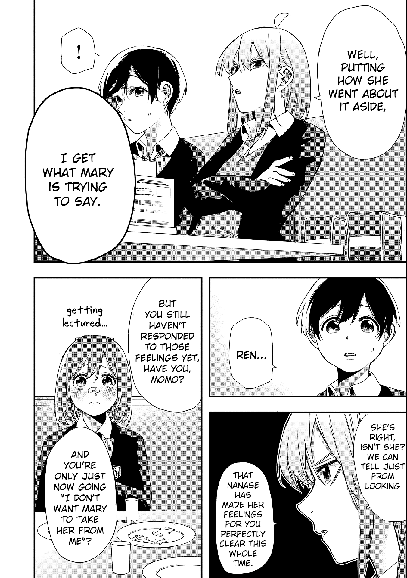 Jyoshikou Dakara Safe chapter 32 - page 4