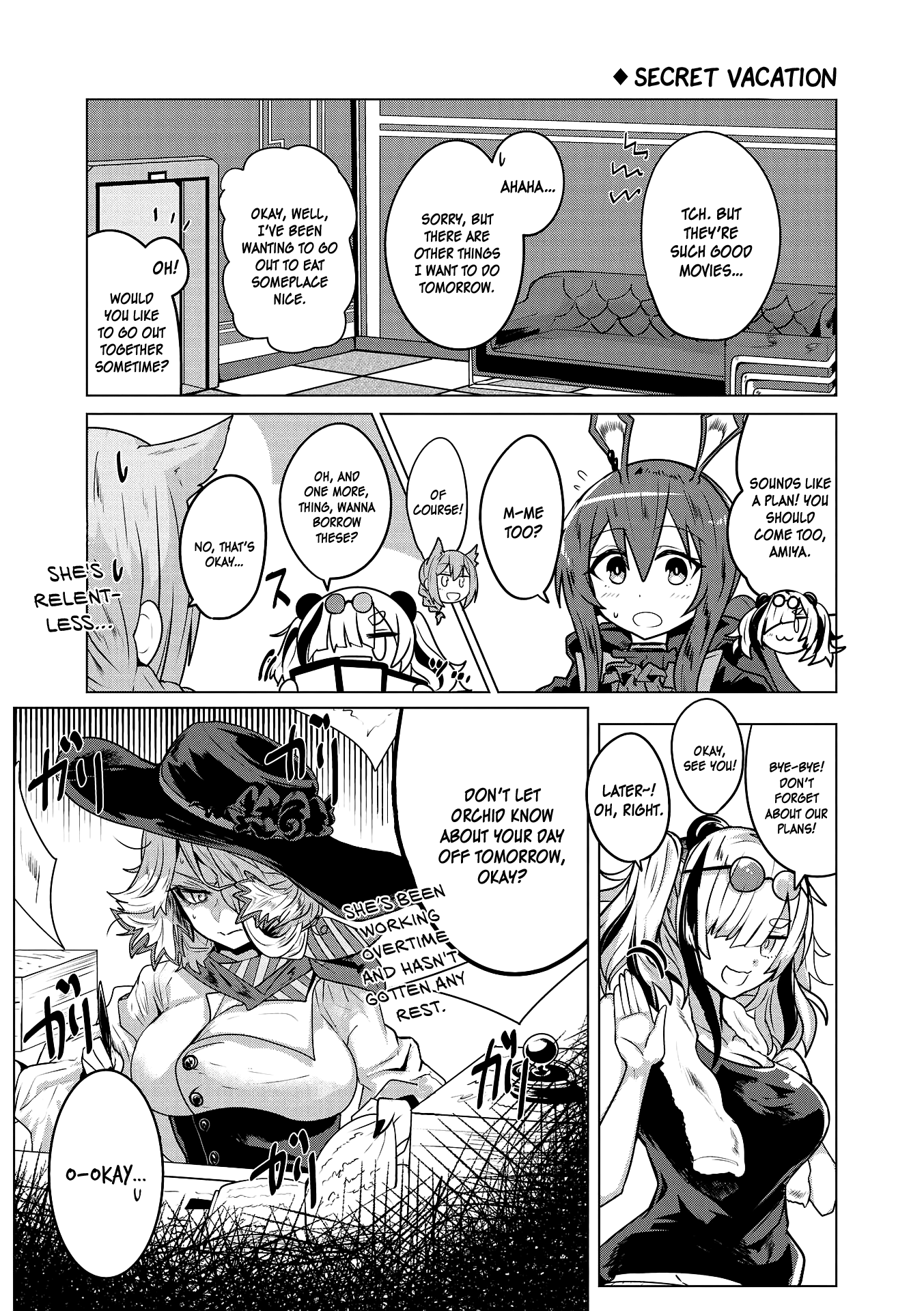 Arknights Comic Anthology chapter 6 - page 8