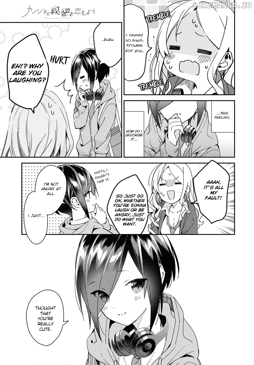 Kanojyo To Himitsu To Koimoyou chapter 16 - page 9