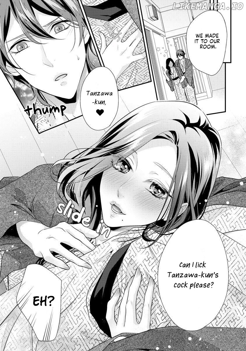 Hagukumi Ai wa Maiban Komame ni ~Toshishita Kareshi no Totsu Seichou Kiroku~ chapter 4 - page 16