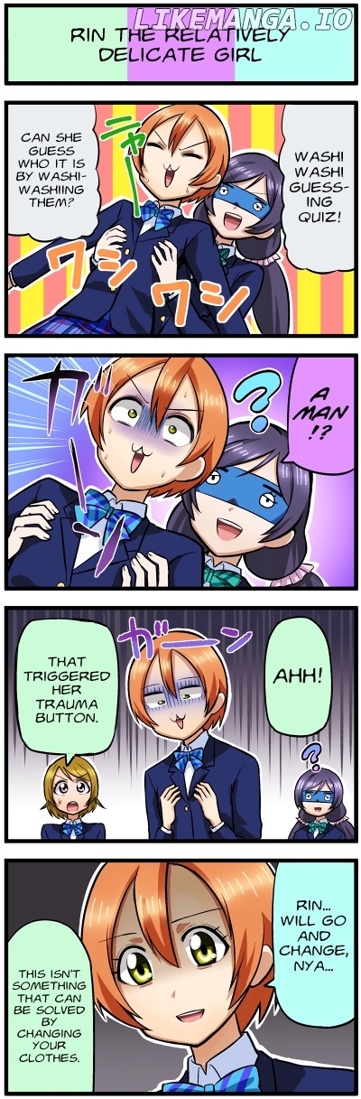 Love Live 4-koma chapter 25 - page 1