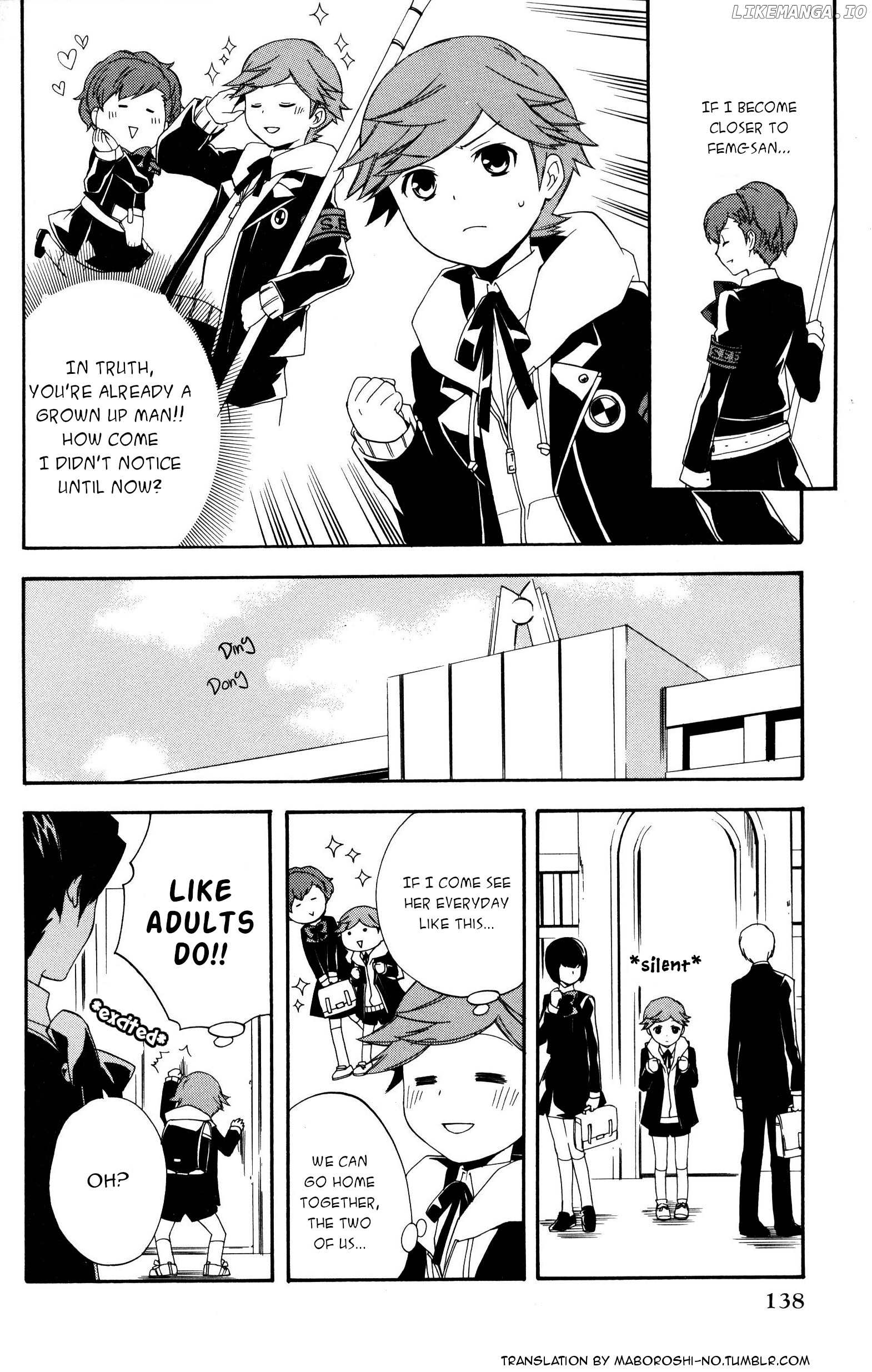 Persona 3 Portable Dear Girls Comic Anthology chapter 11 - page 4