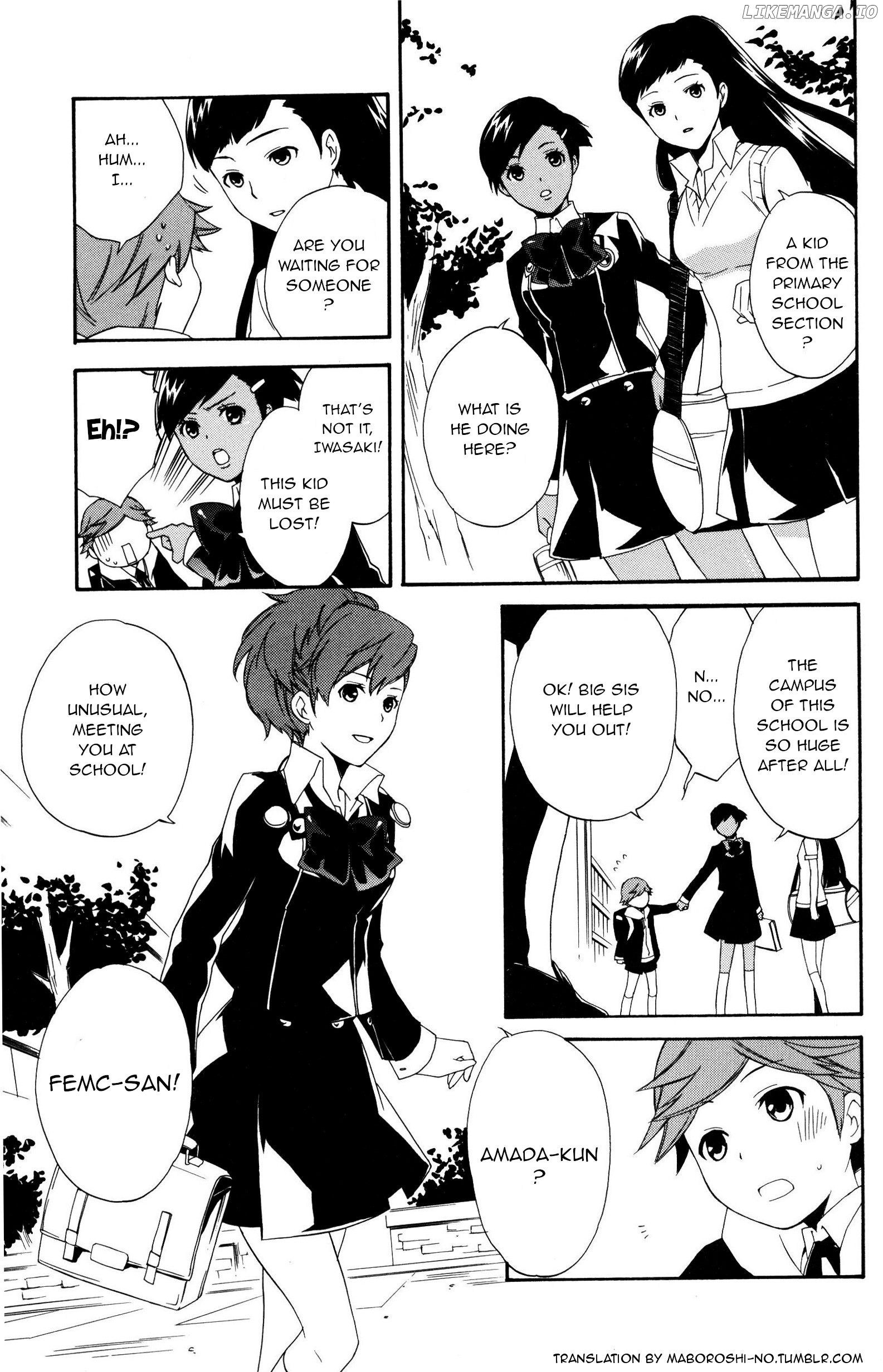 Persona 3 Portable Dear Girls Comic Anthology chapter 11 - page 5