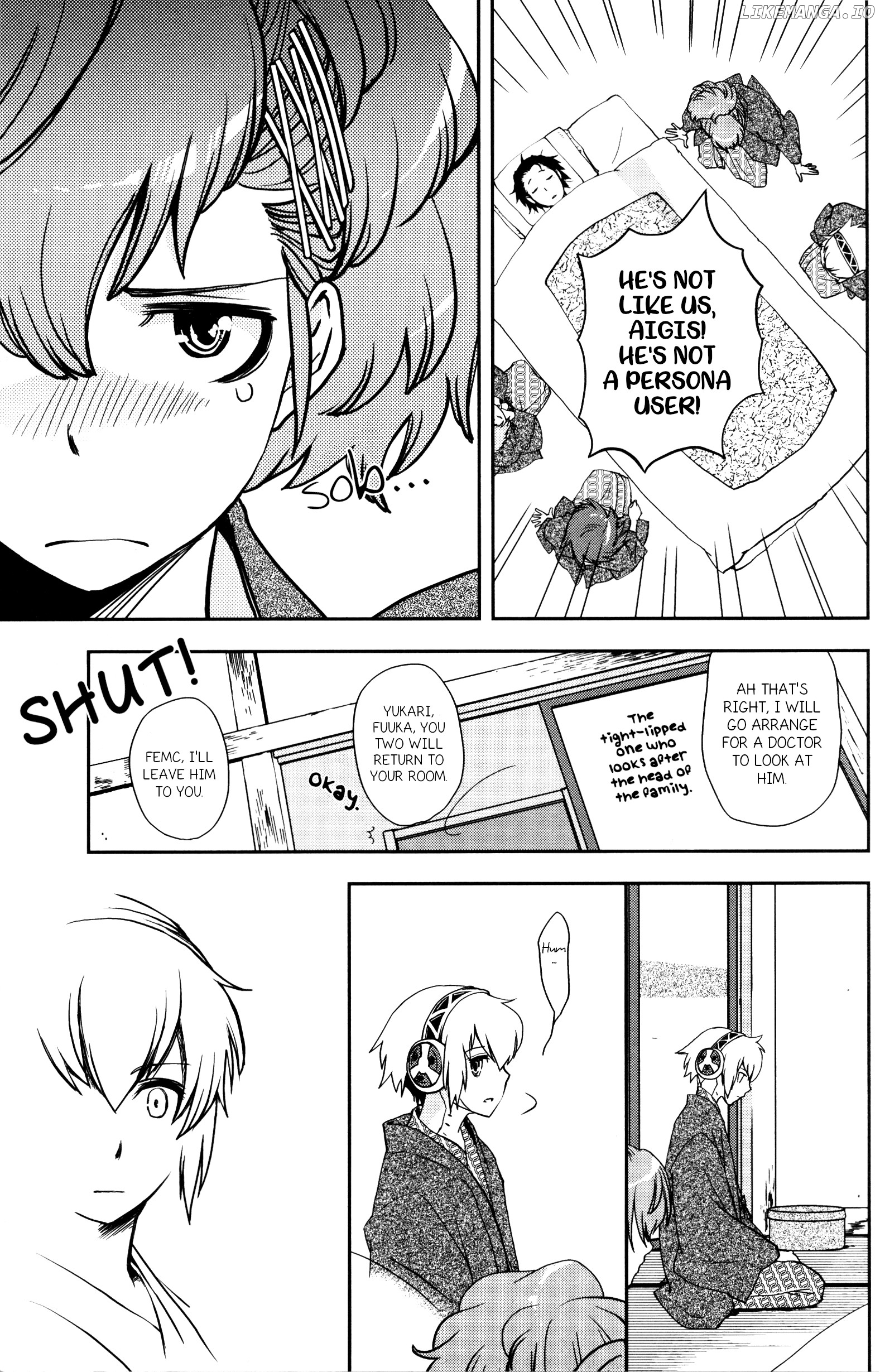 Persona 3 Portable Dear Girls Comic Anthology chapter 4 - page 9