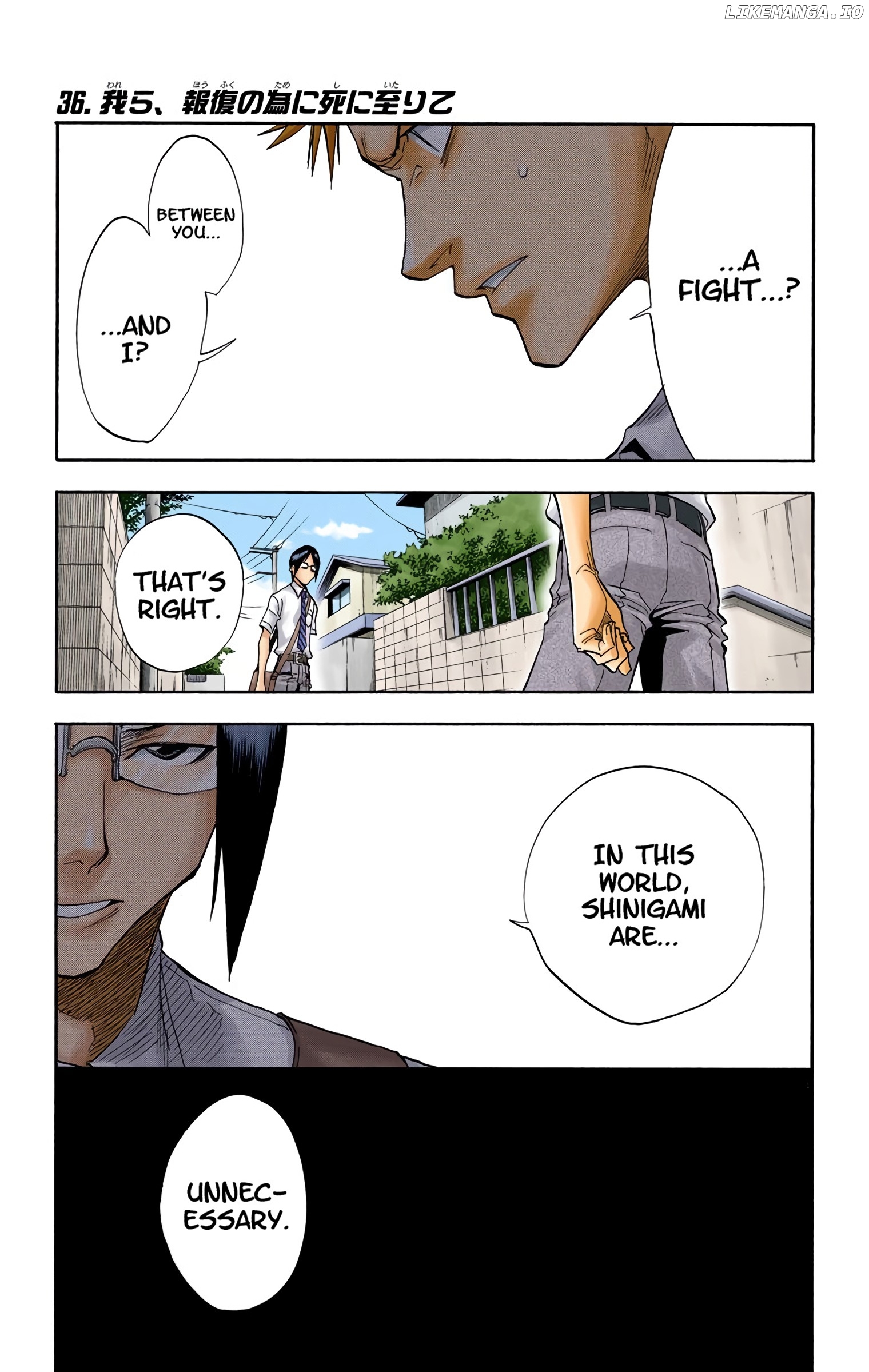 Bleach - Digital Colored Comics chapter 36 - page 1