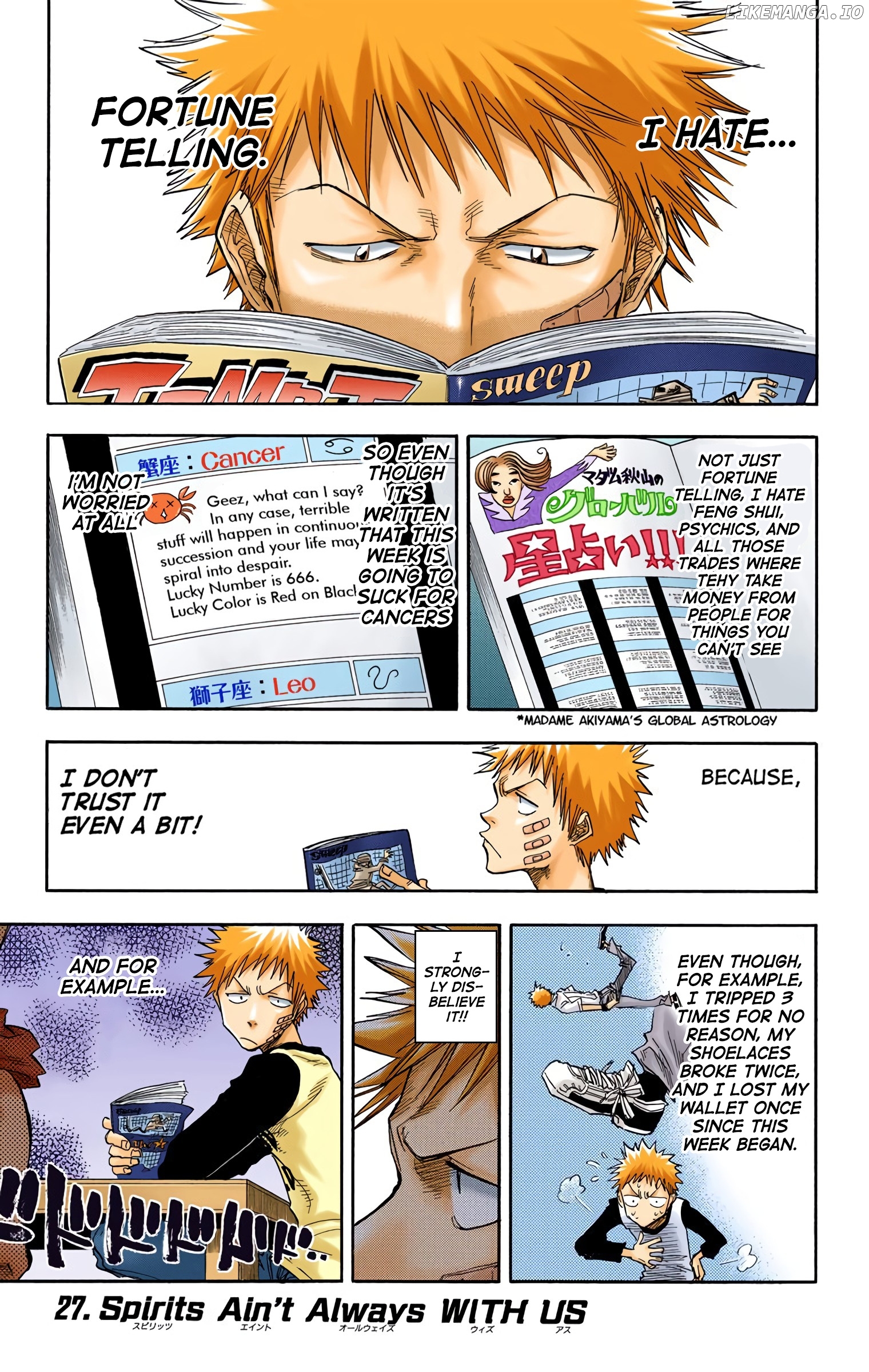 Bleach - Digital Colored Comics chapter 27 - page 1