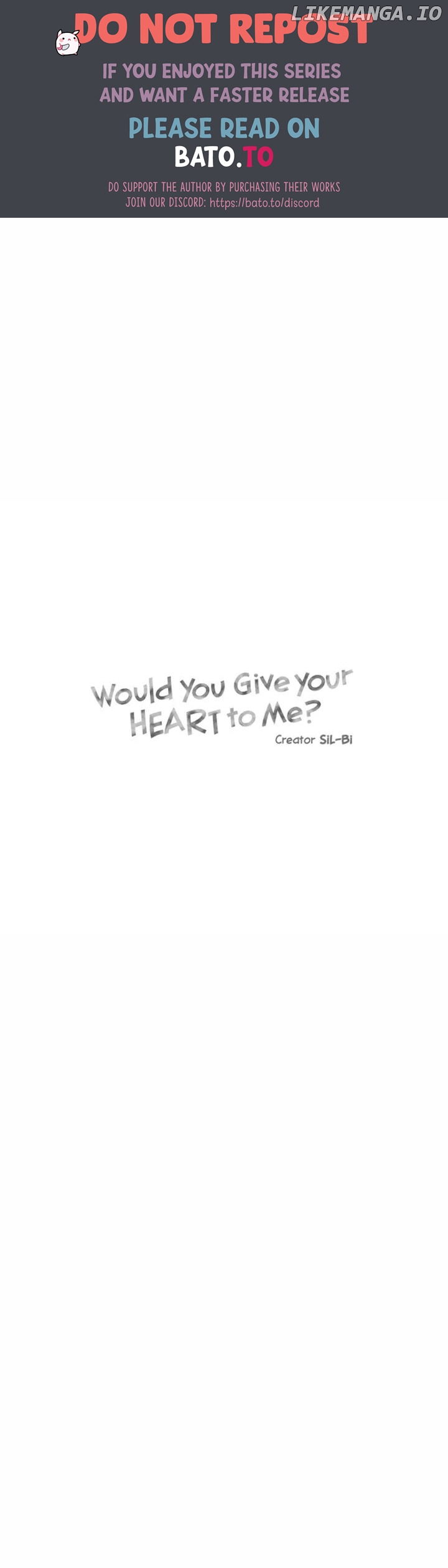 Would You Give Your Heart To Me? chapter 13 - page 1