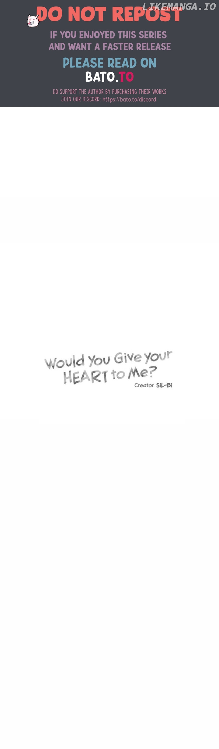 Would You Give Your Heart To Me? chapter 24 - page 1