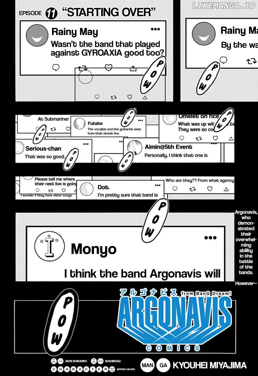 ARGONAVIS from BanG Dream! Comics chapter 11 - page 2