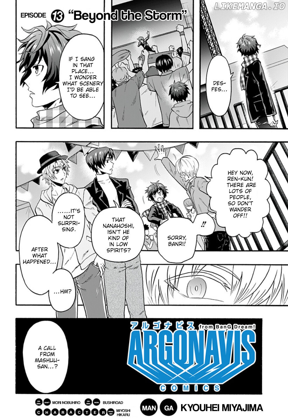 ARGONAVIS from BanG Dream! Comics chapter 13 - page 2