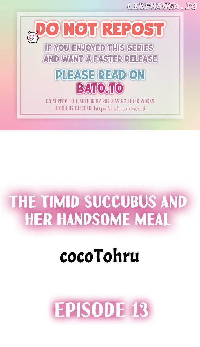 The Timid Succubus And Her Handsome Meal chapter 13 - page 1