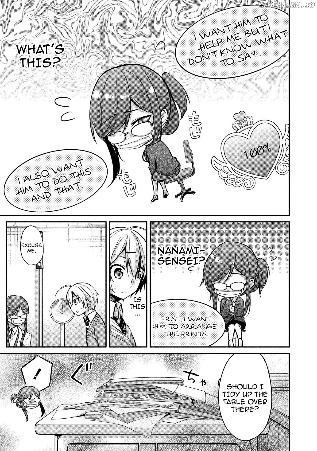 Suzuki-Kun Is Peeping. chapter 8 - page 17