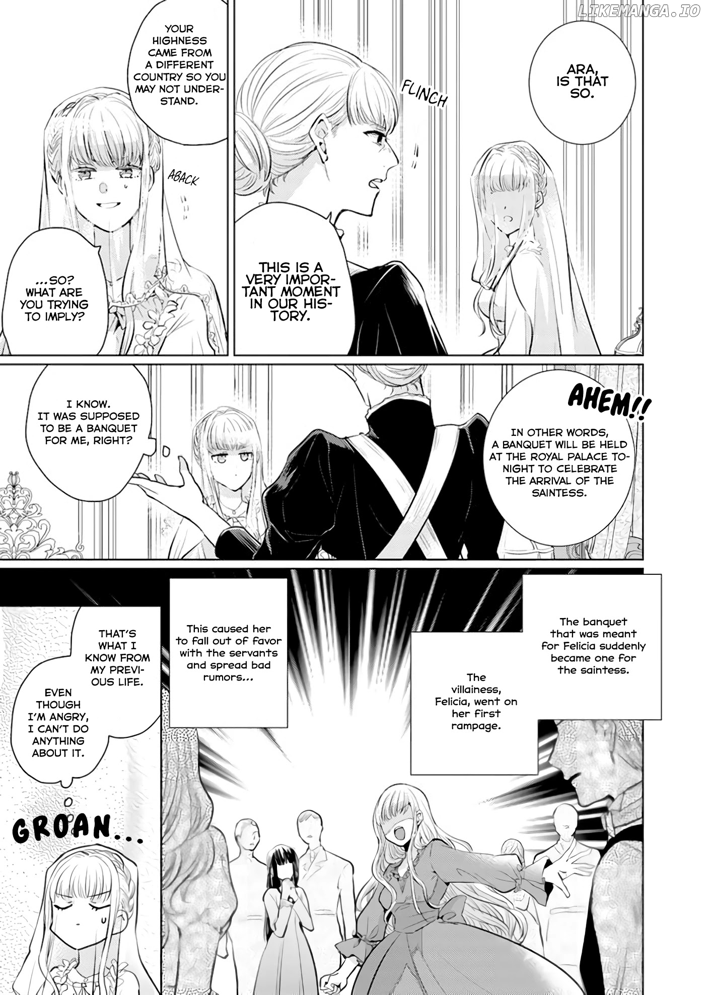 Isekai Kara Seijo ga Kuru You Nanode, Jamamono wa Kieyou to Omoimasu chapter 2.1 - page 7