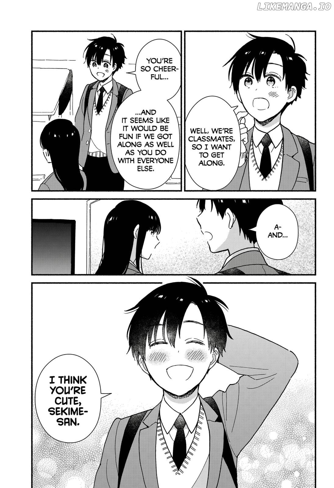 Don't Blush, Sekime-san! chapter 1 - page 15