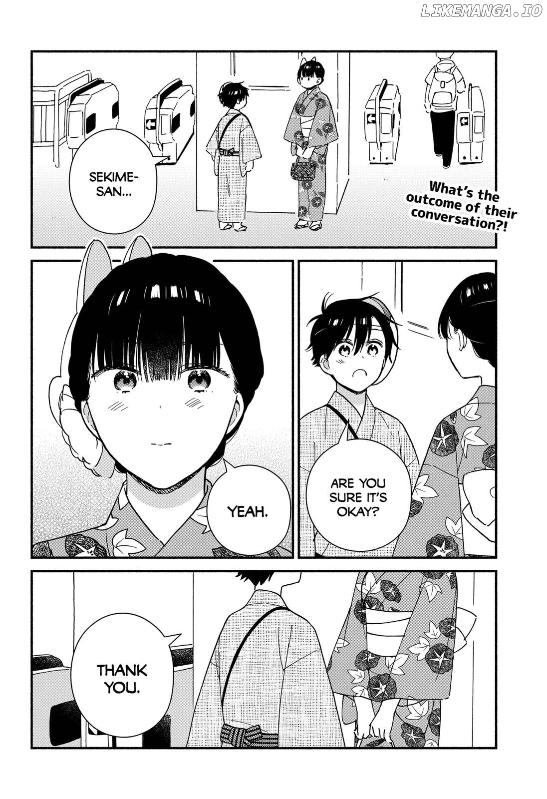 Don't Blush, Sekime-san! chapter 28 - page 2