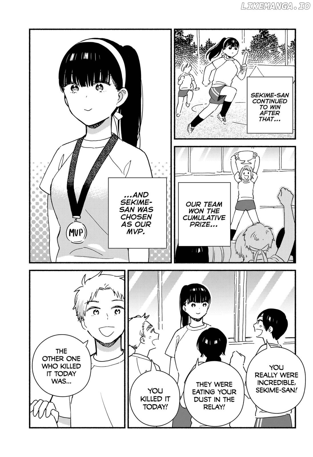 Don't Blush, Sekime-san! chapter 20 - page 9