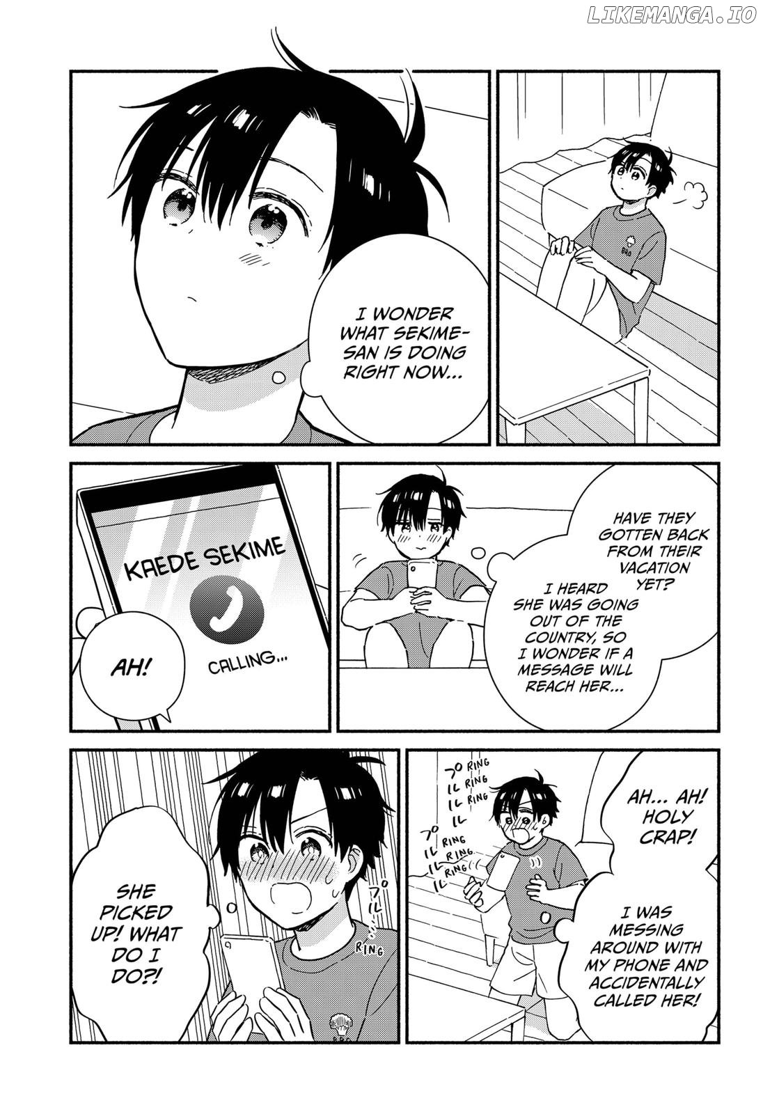 Don't Blush, Sekime-san! chapter 26 - page 7