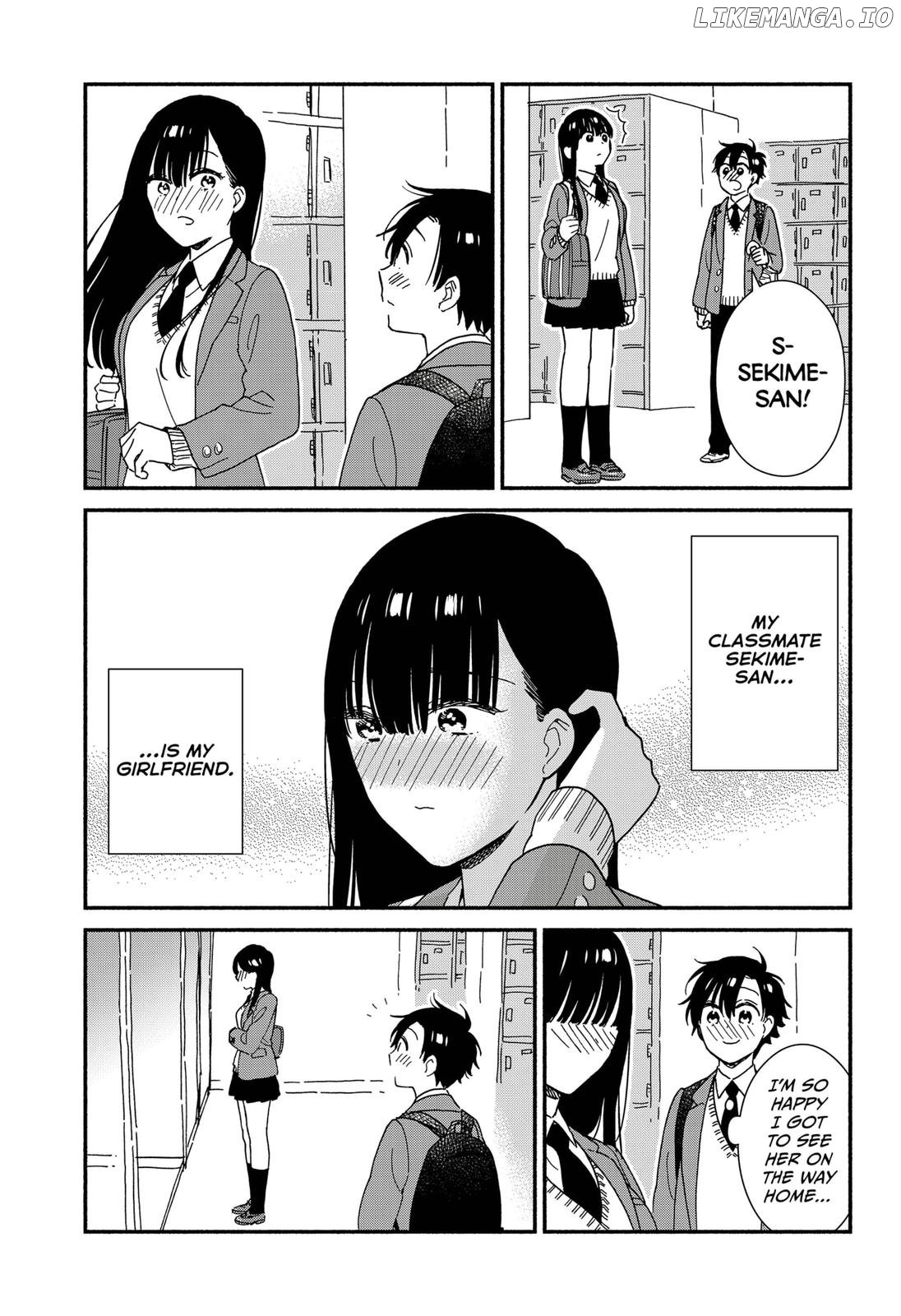 Don't Blush, Sekime-san! chapter 9 - page 3