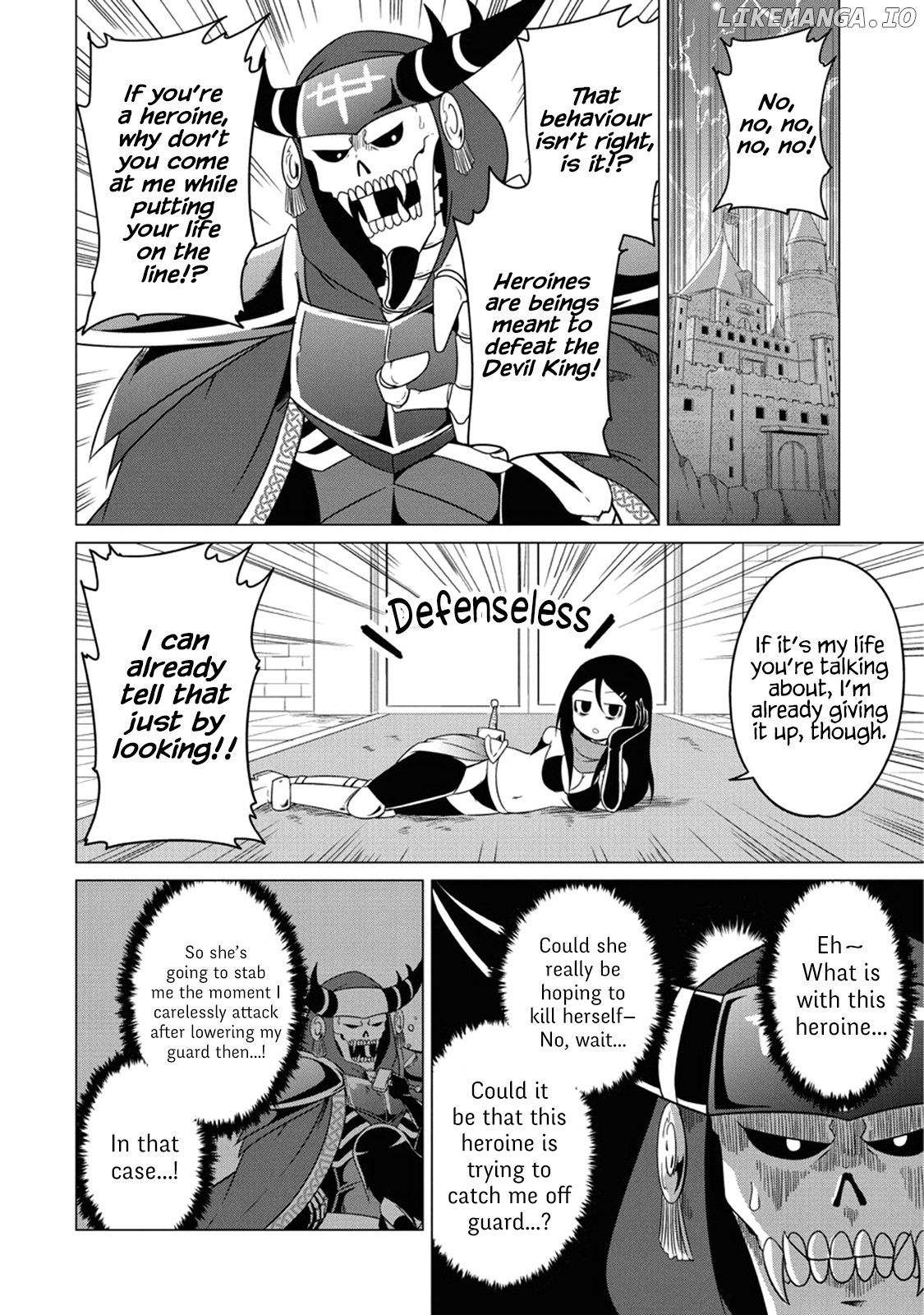 The Maou Is Troubled By The Suicidal Heroine chapter 1 - page 6