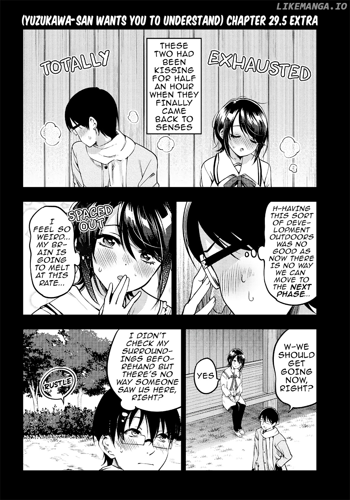 Yuzukawa-san wa, Sasshite Hoshii chapter 29.5 - page 1