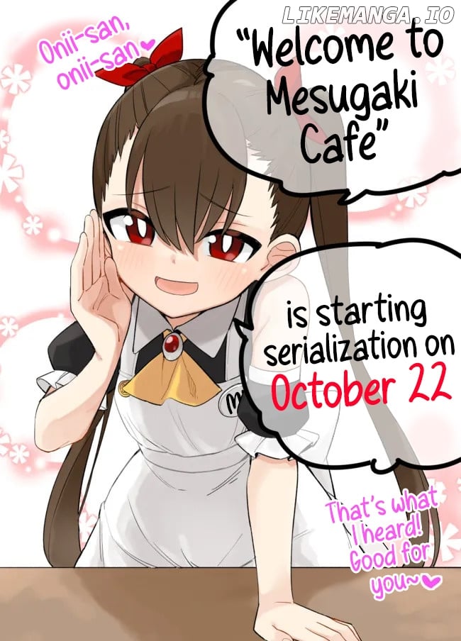 Welcome To Mesugaki Cafe chapter 3.5 - page 1