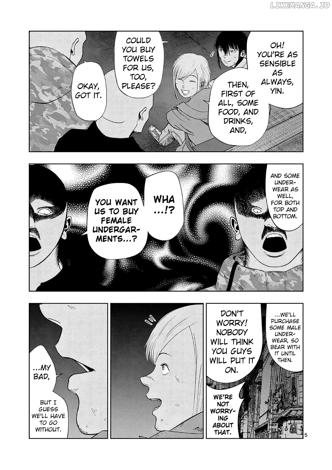 Ura Baito: Toubou Kinshi Chapter 167 - page 5