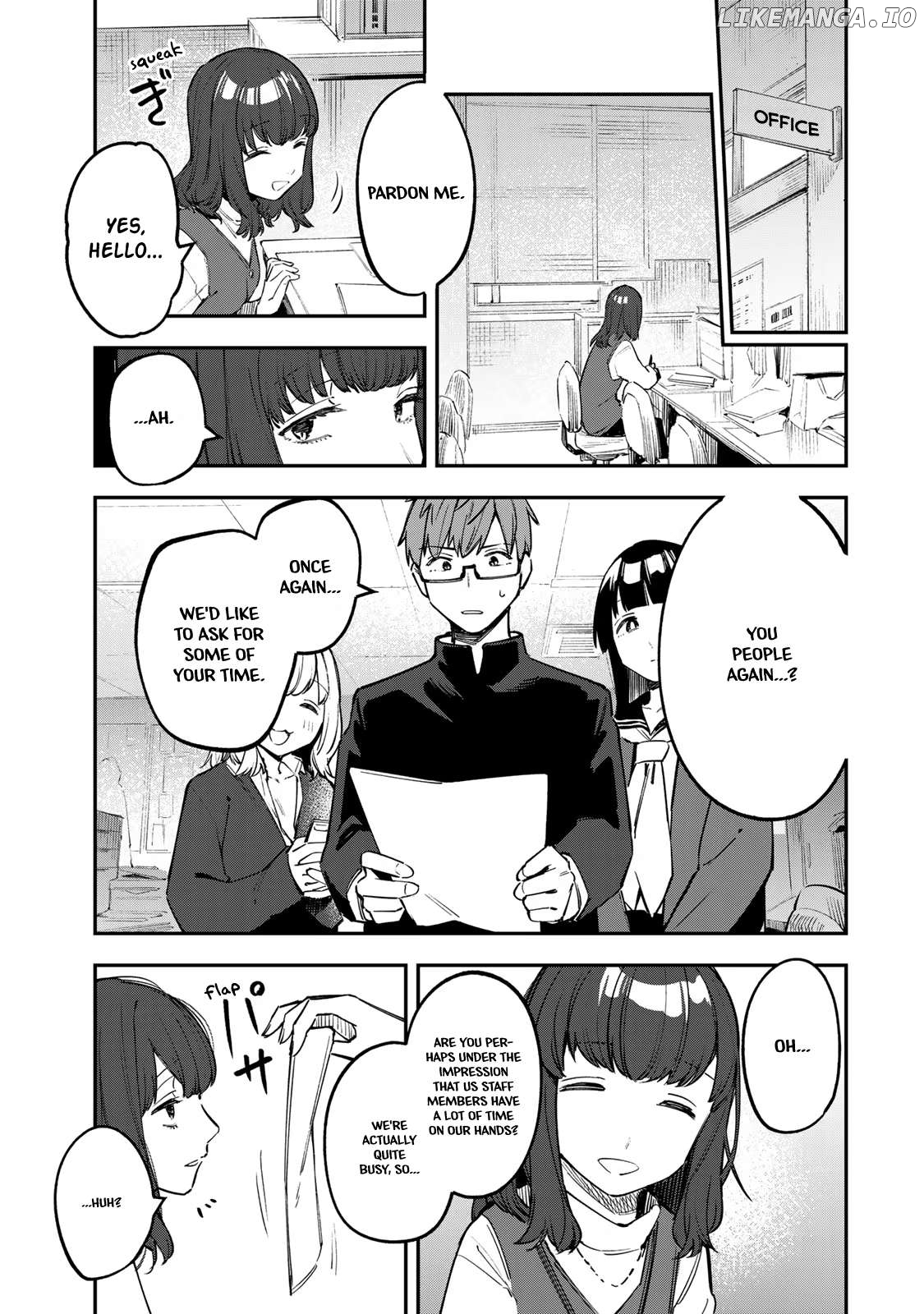 Seitokai Ni Mo Ana Wa Aru! Chapter 34 - page 1