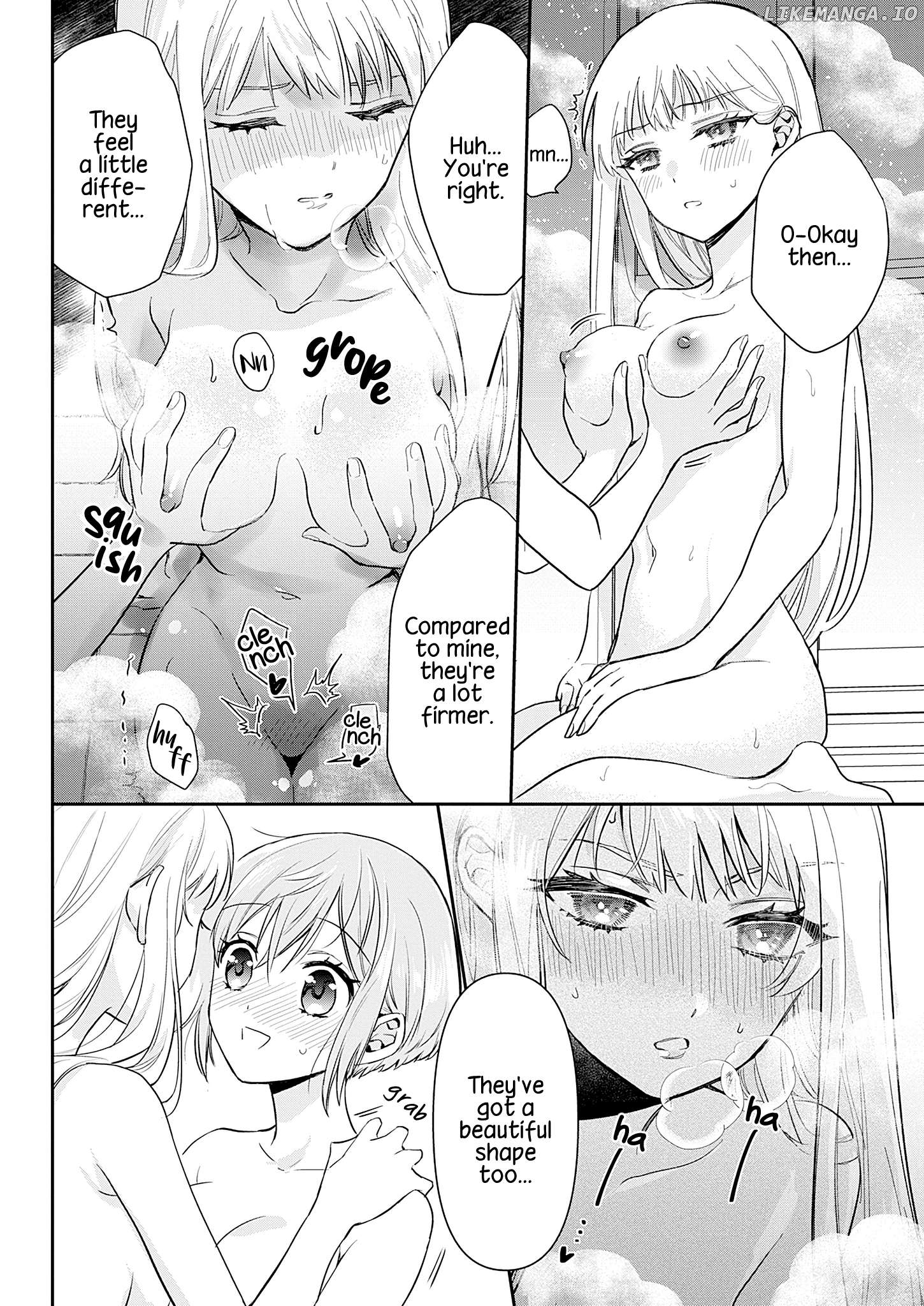 Yuzu And Rika Chapter 8.5 - page 8