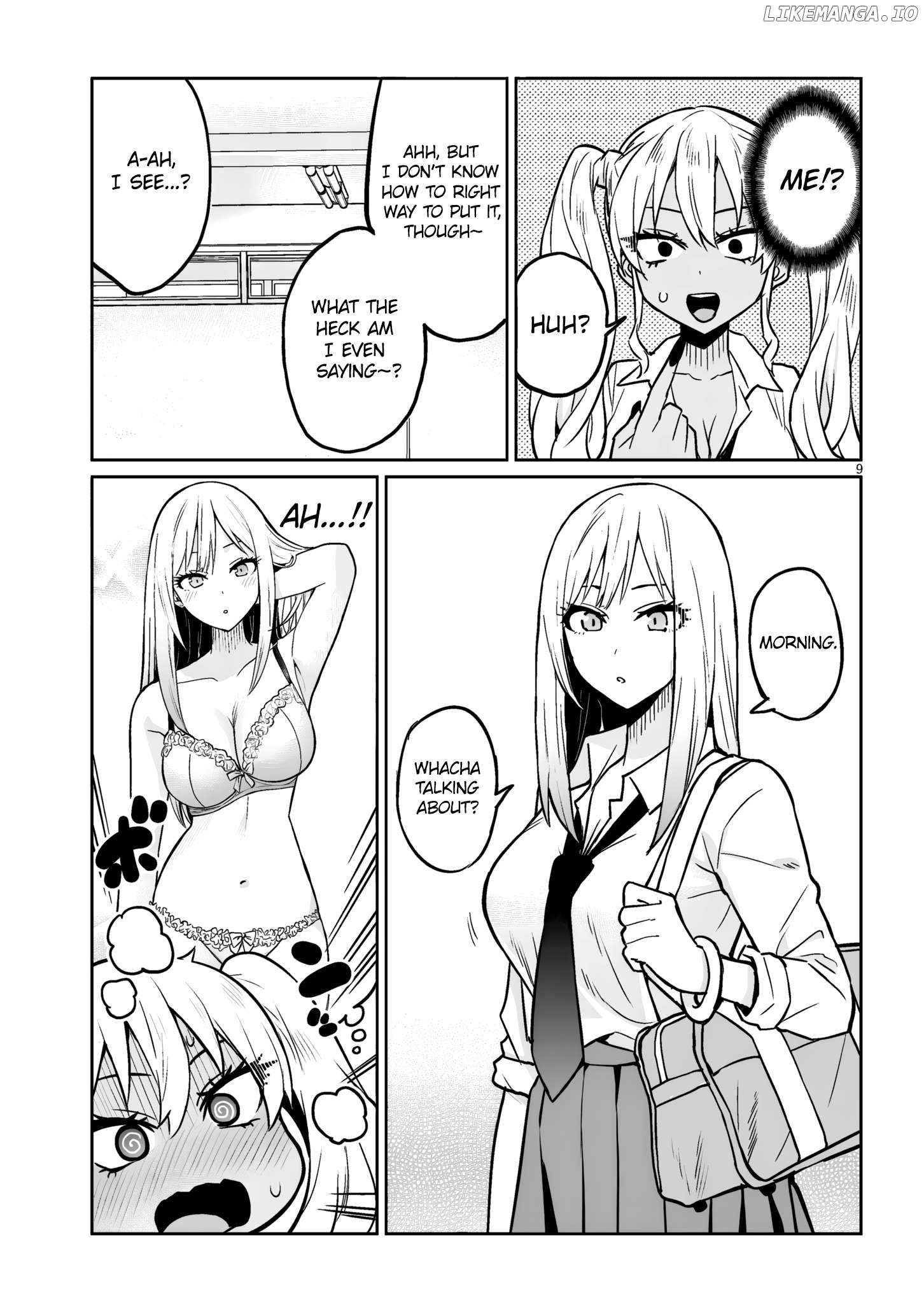 Danshi Kokoseidakedo Gyaru ni TS Shimashita Chapter 8.1 - page 9