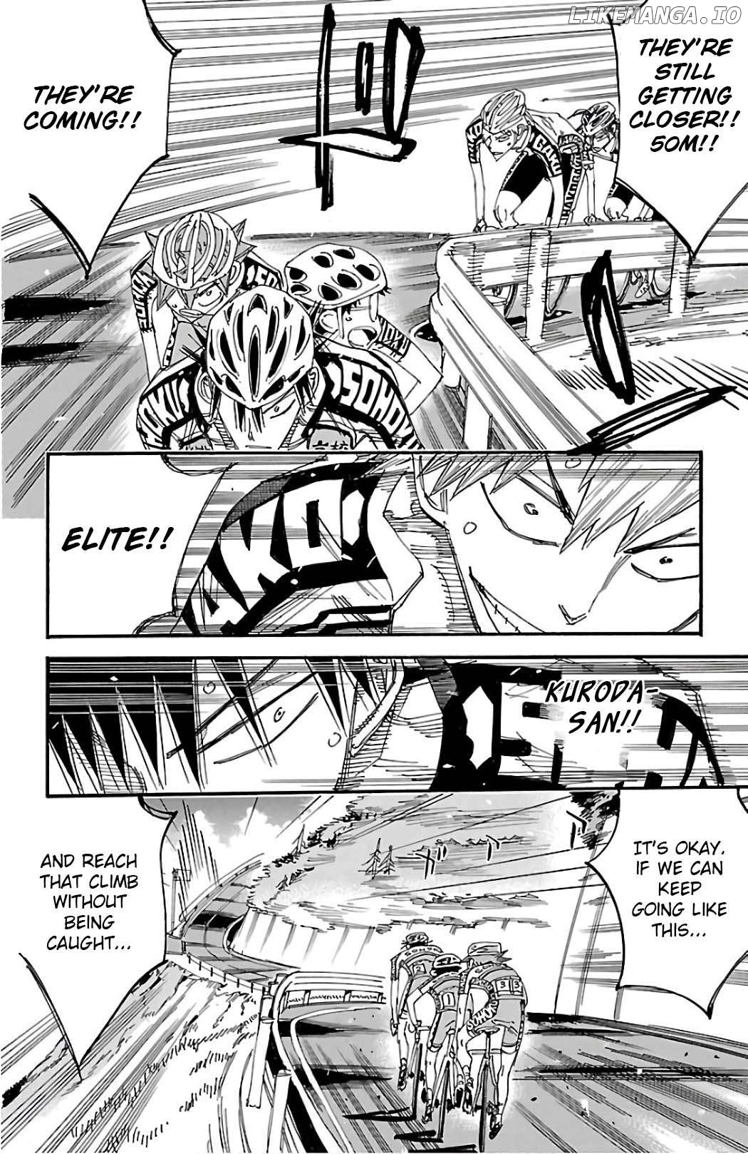 Yowamushi Pedal Chapter 494 - page 15