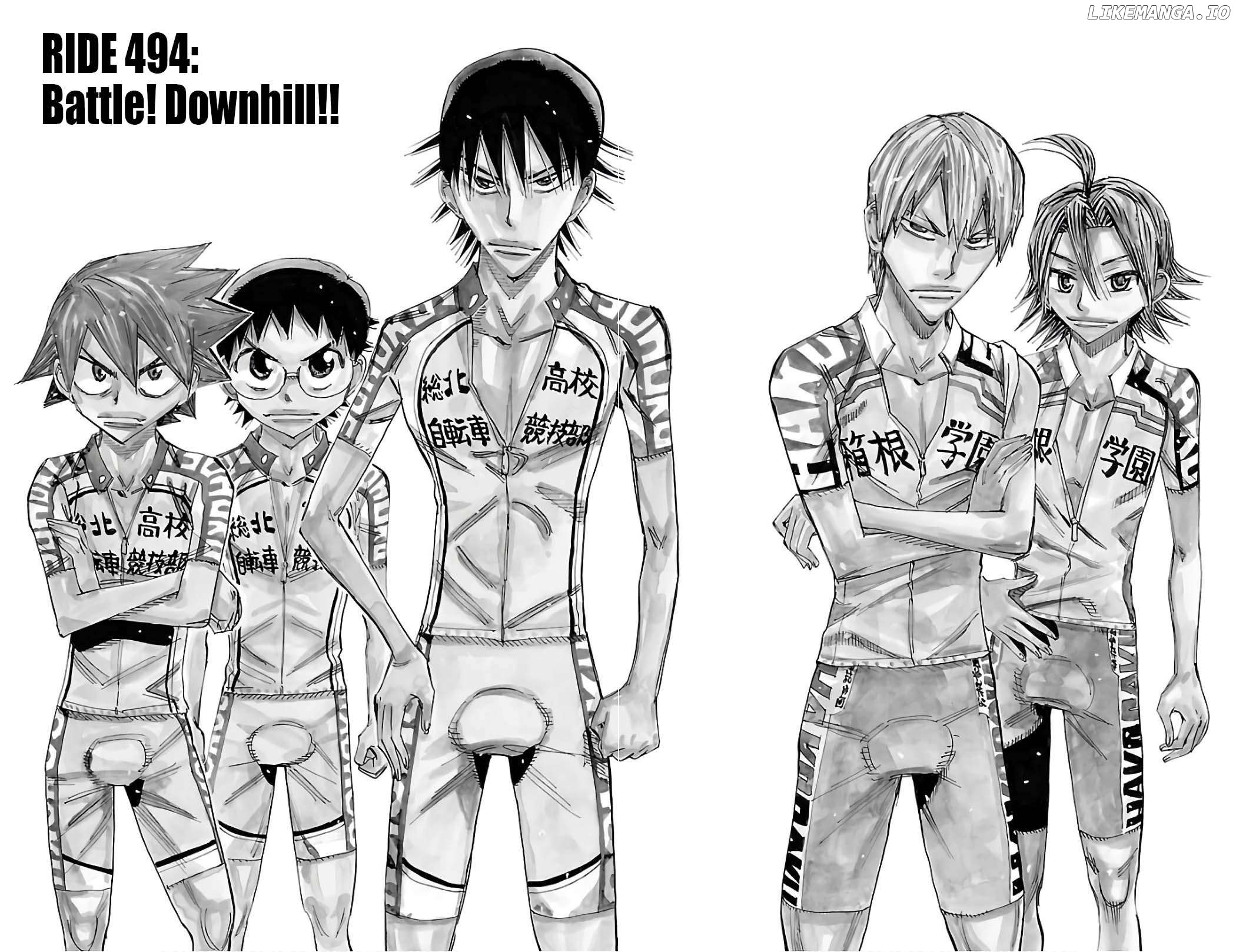 Yowamushi Pedal Chapter 494 - page 2