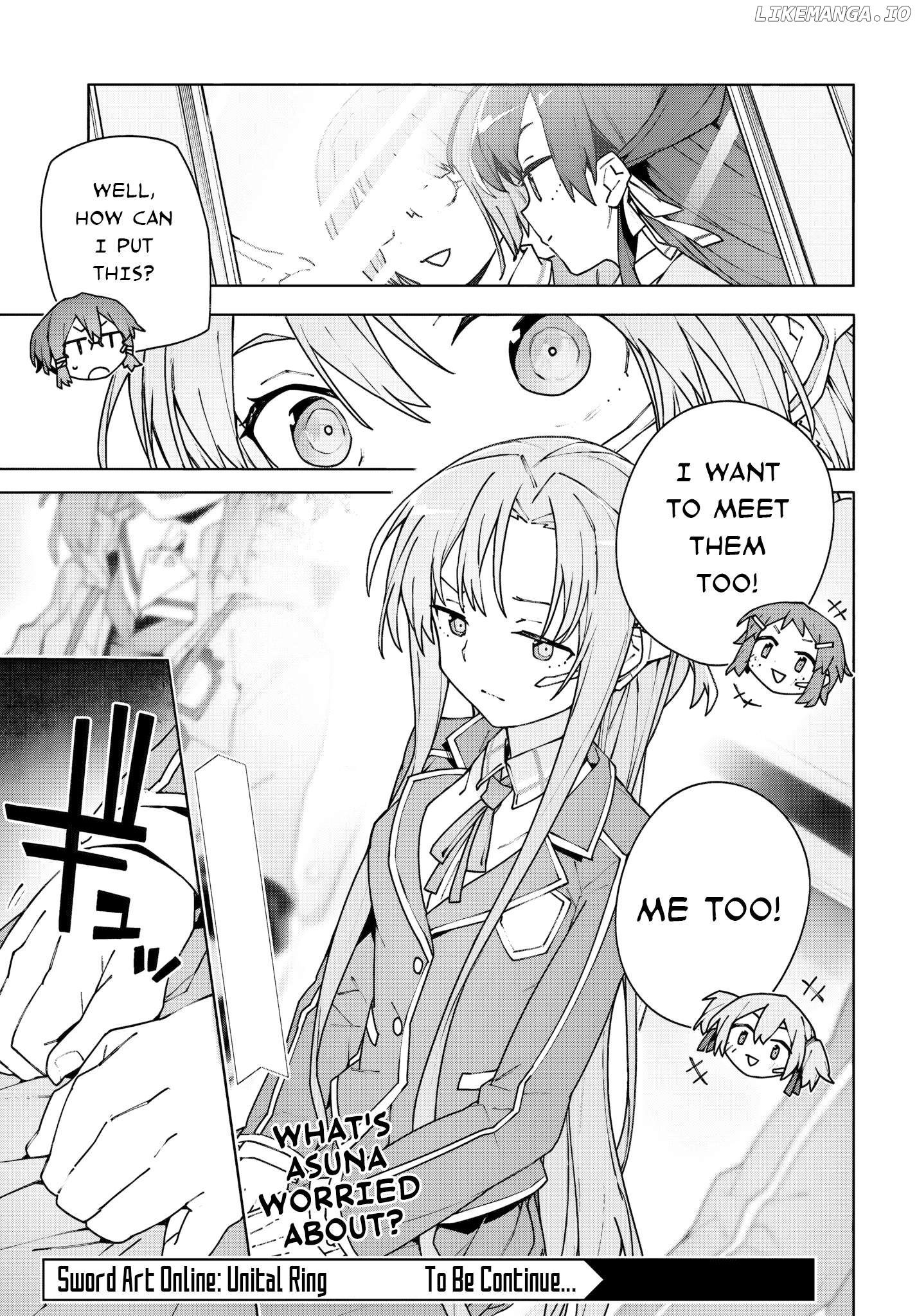 Sword Art Online Unital Ring Chapter 11.2 - page 25