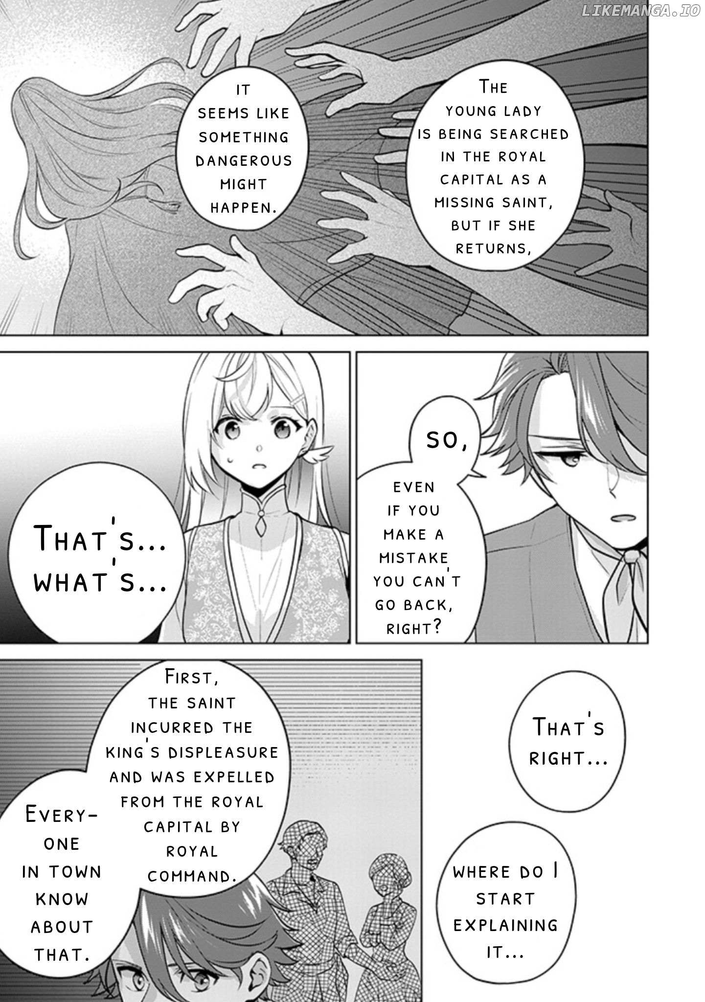 Seishin Seijo: Konyaku Hakisareta Tsuihou Seijo desu ga, Ookami Ouji no Noroi wo Toite Dekiaisaretemasu Chapter 11 - page 19