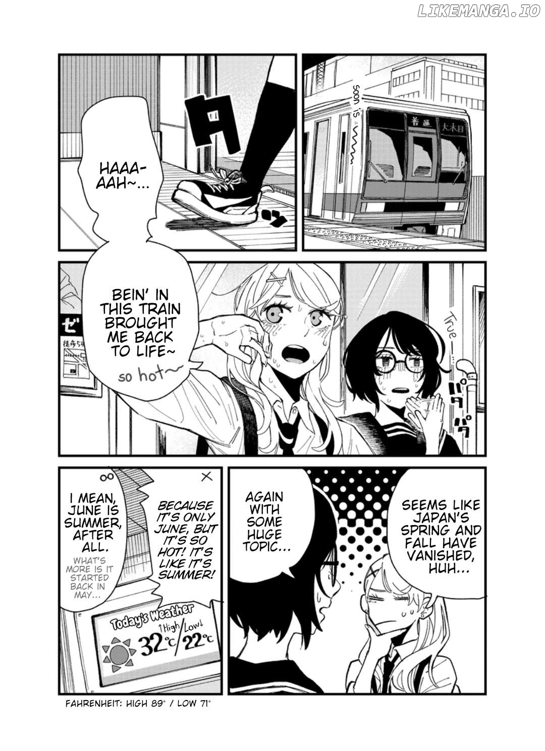 Tomoko & Mitsuki Chapter 15 - page 1