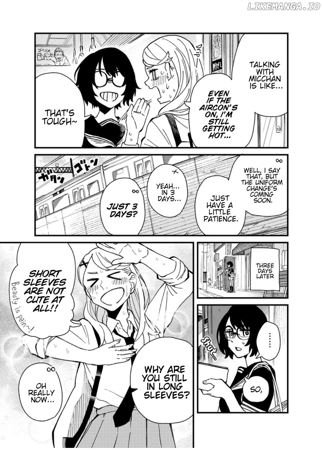 Tomoko & Mitsuki Chapter 15 - page 4