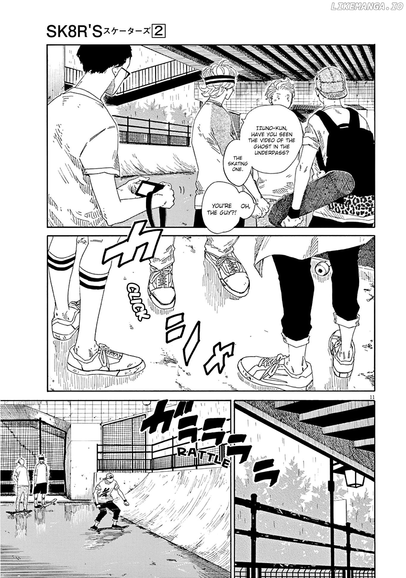 SK8R'S - Manga Chapter 10 - page 12