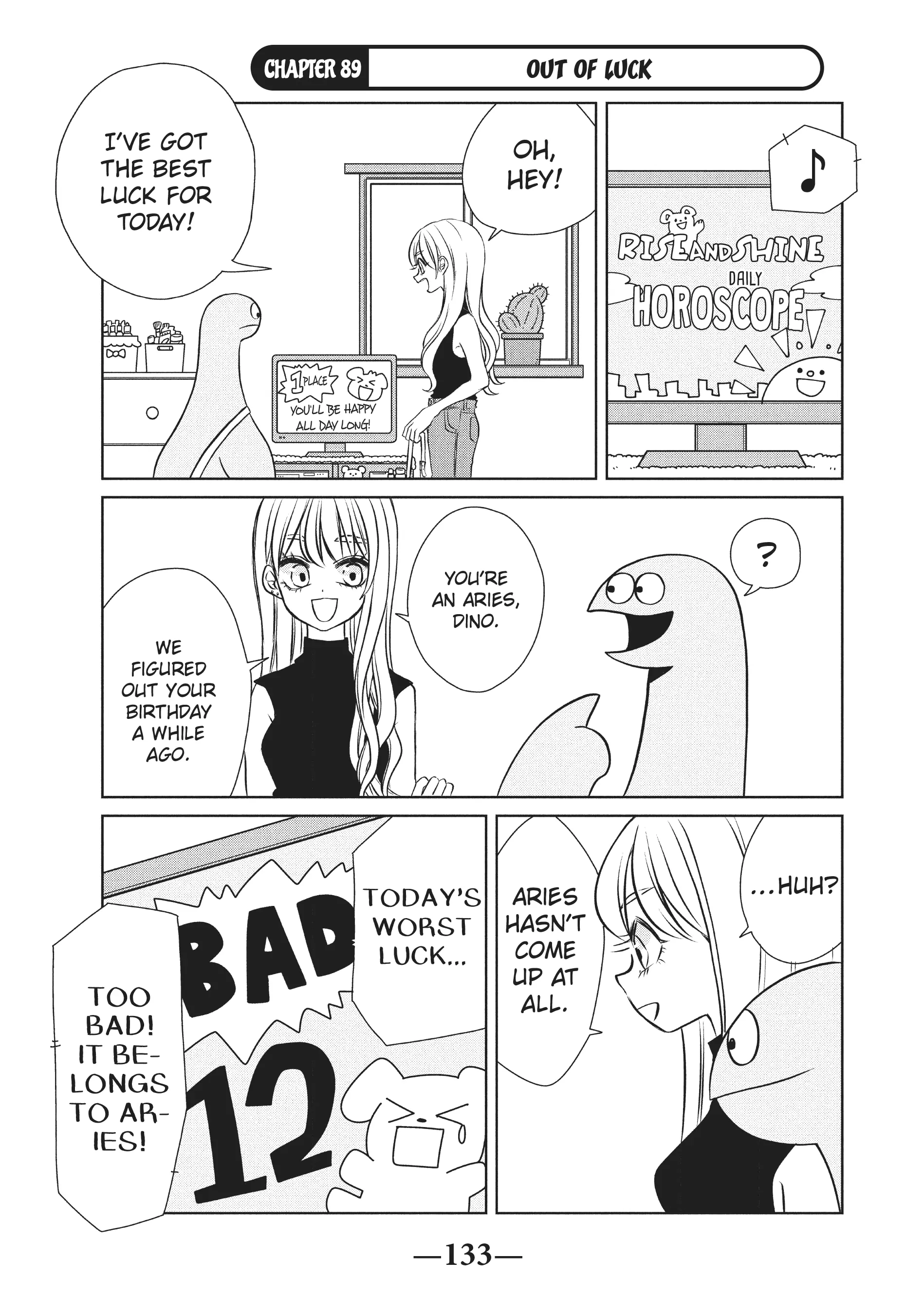 Gyaru and Dinosaur Chapter 89 - page 1