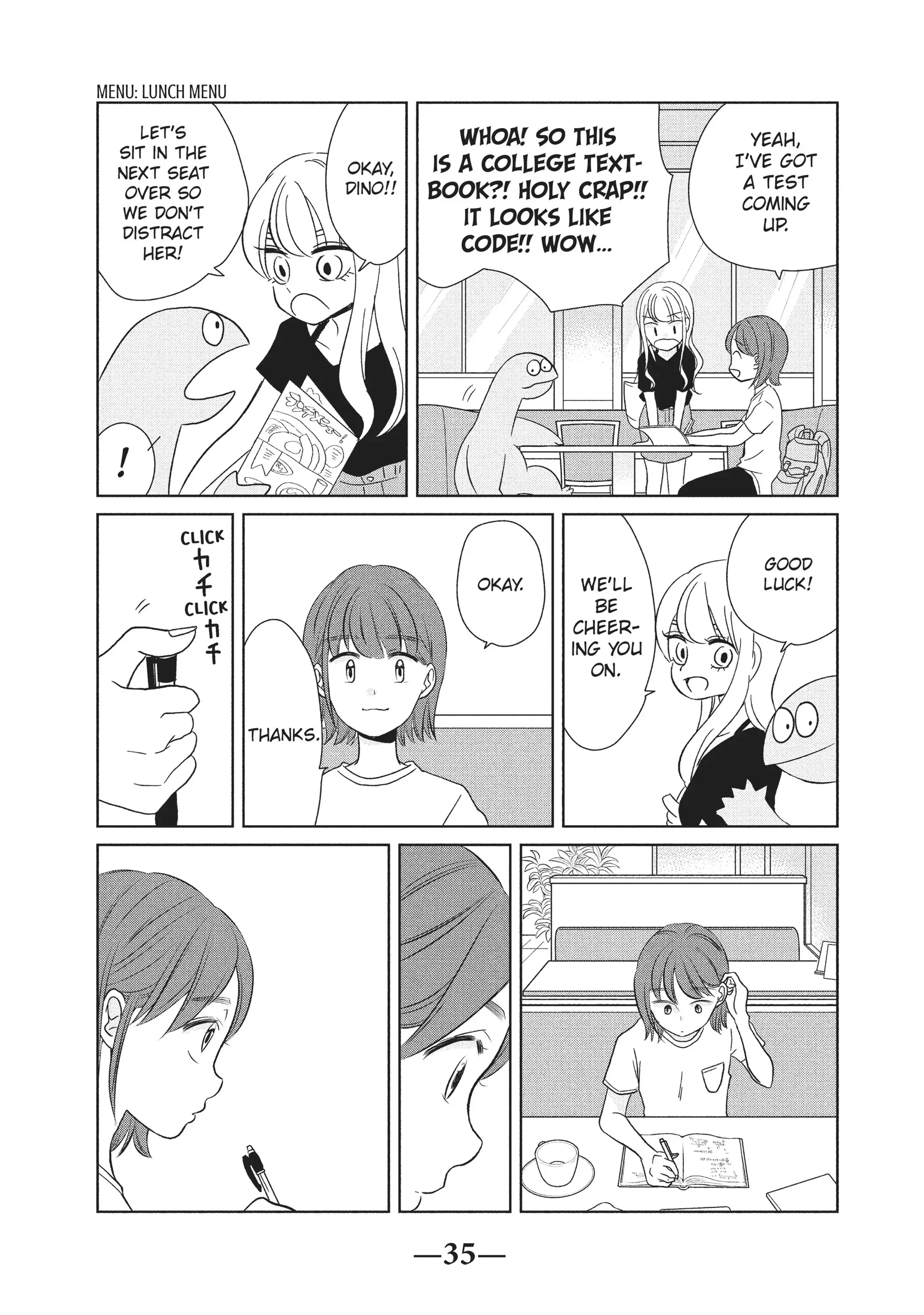 Gyaru and Dinosaur Chapter 34 - page 3