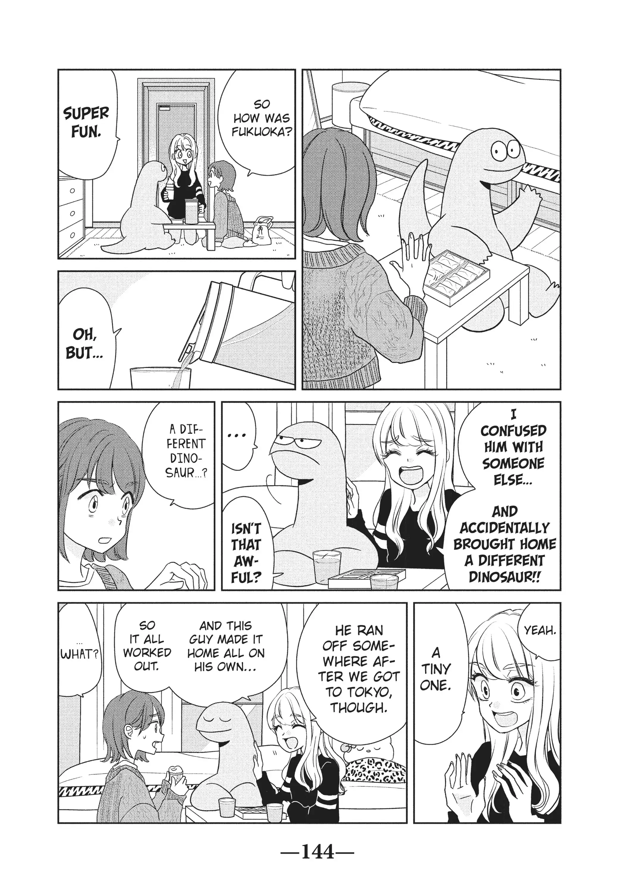 Gyaru and Dinosaur Chapter 45 - page 2