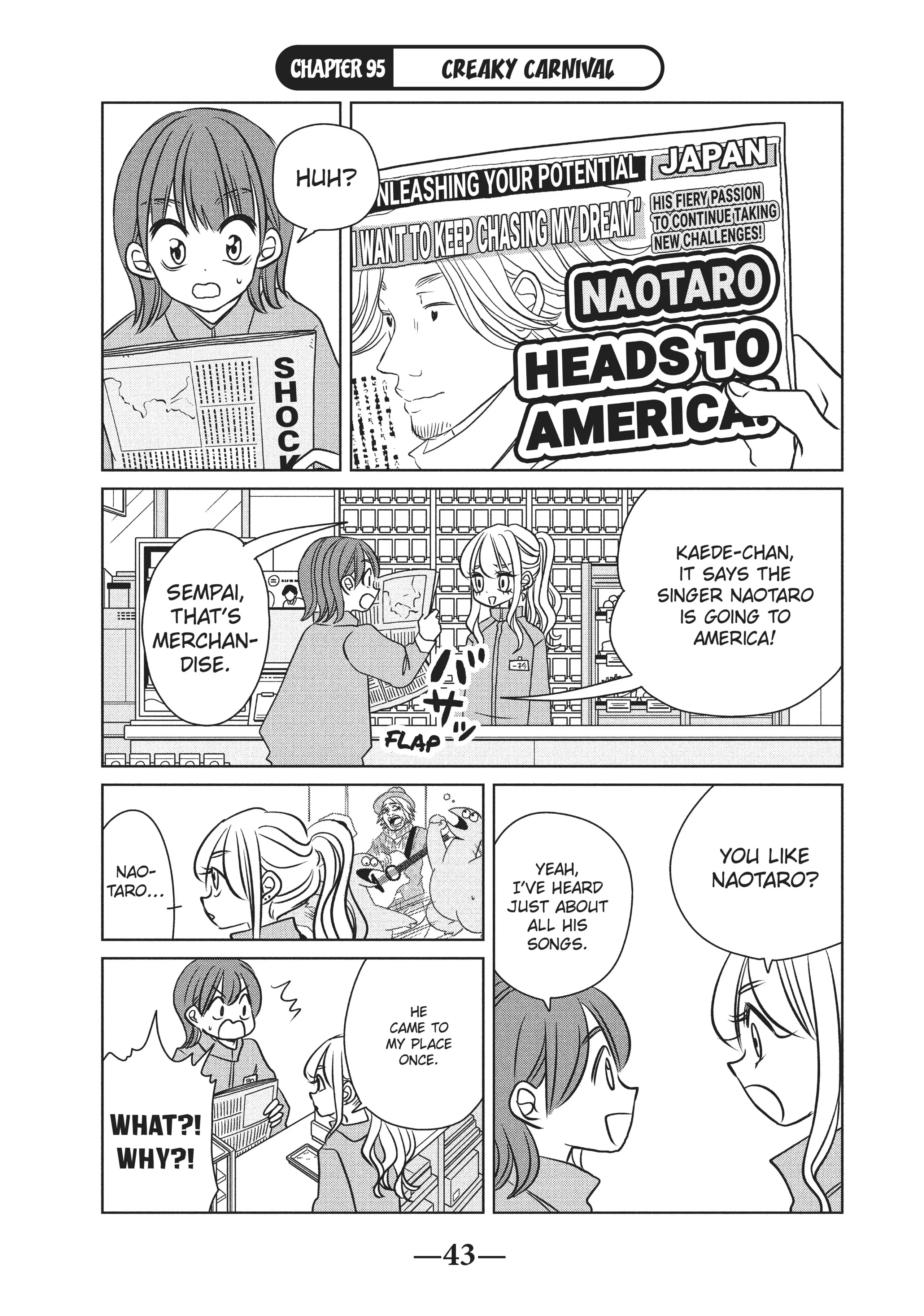 Gyaru and Dinosaur Chapter 95 - page 1