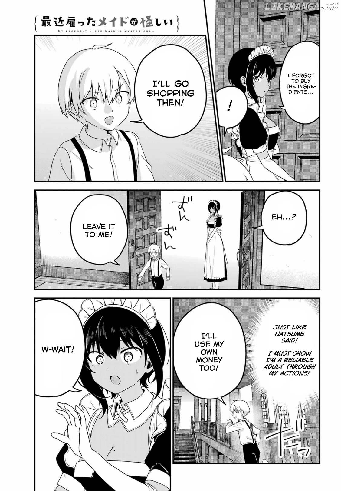 My Recently Hired Maid Is Suspicious (Serialization) chapter 36 - page 7