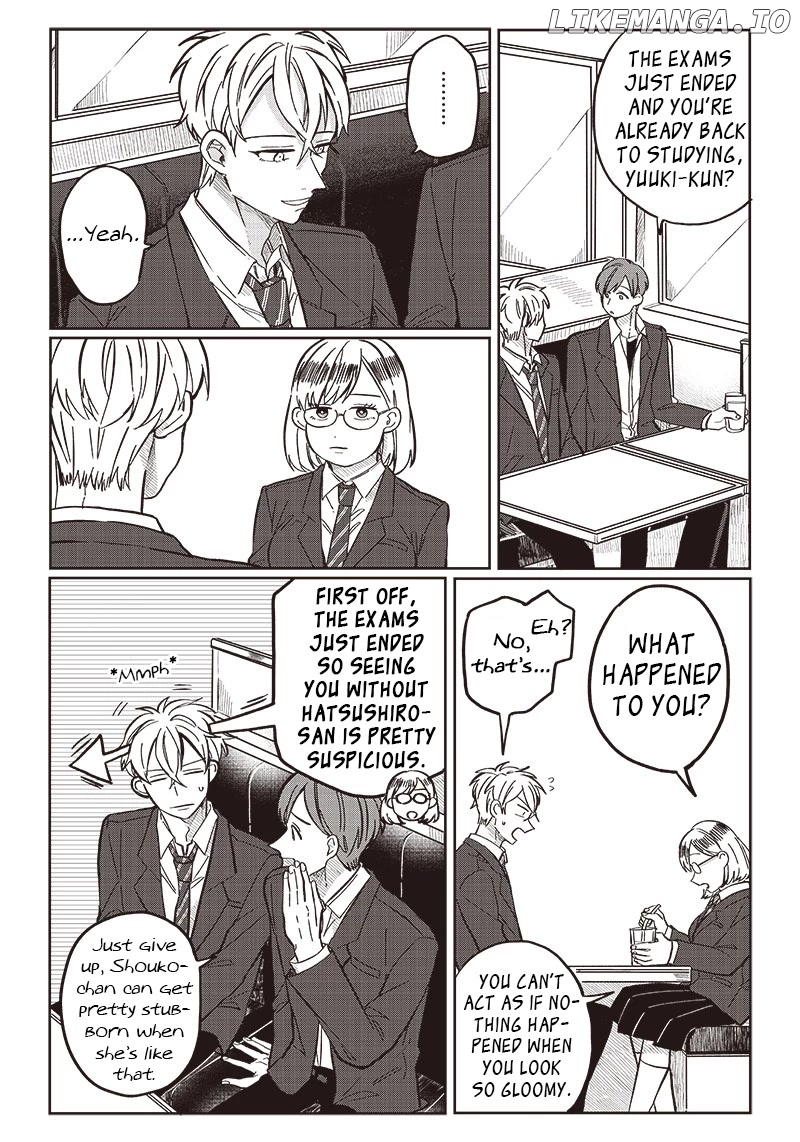 What Happens If You Saved A High School Girl Who Was About To Jump Off? chapter 15 - page 8