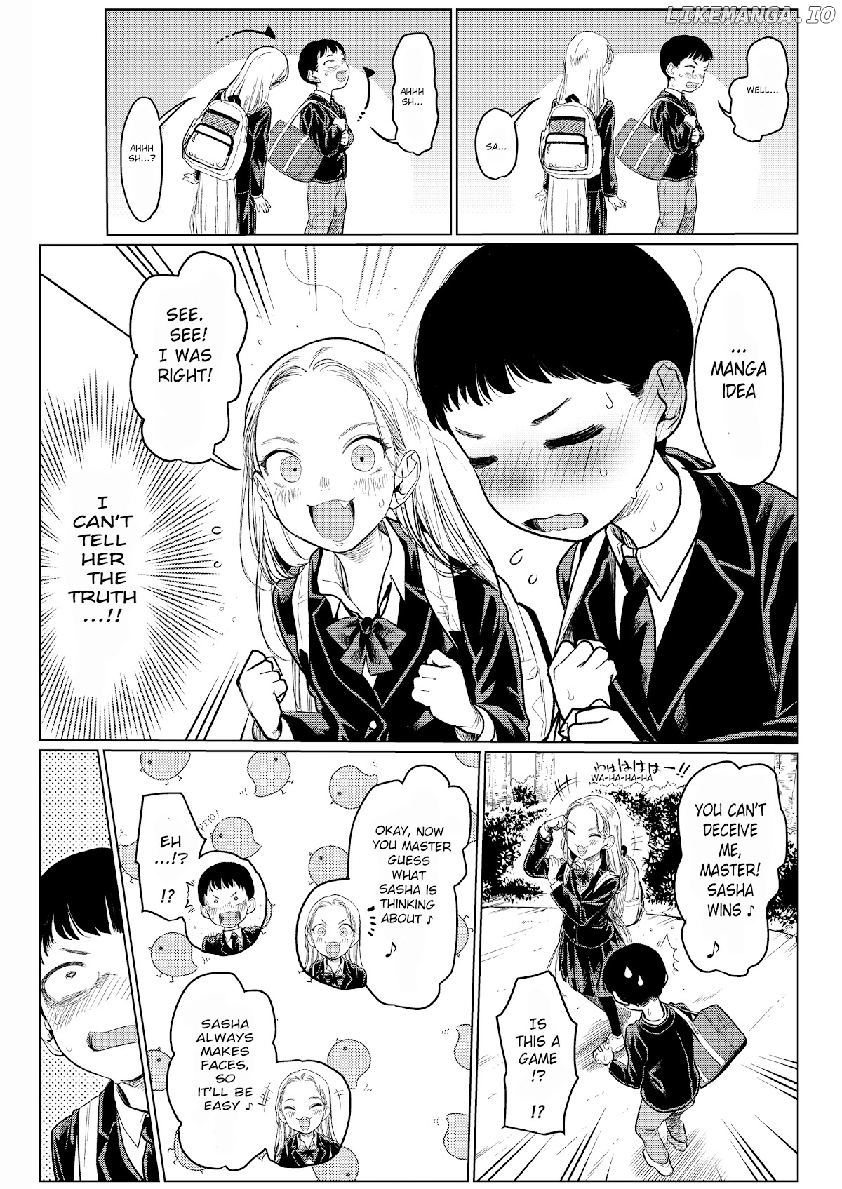 JC Sasha and Her Otaku Classmate chapter 6.5 - page 5