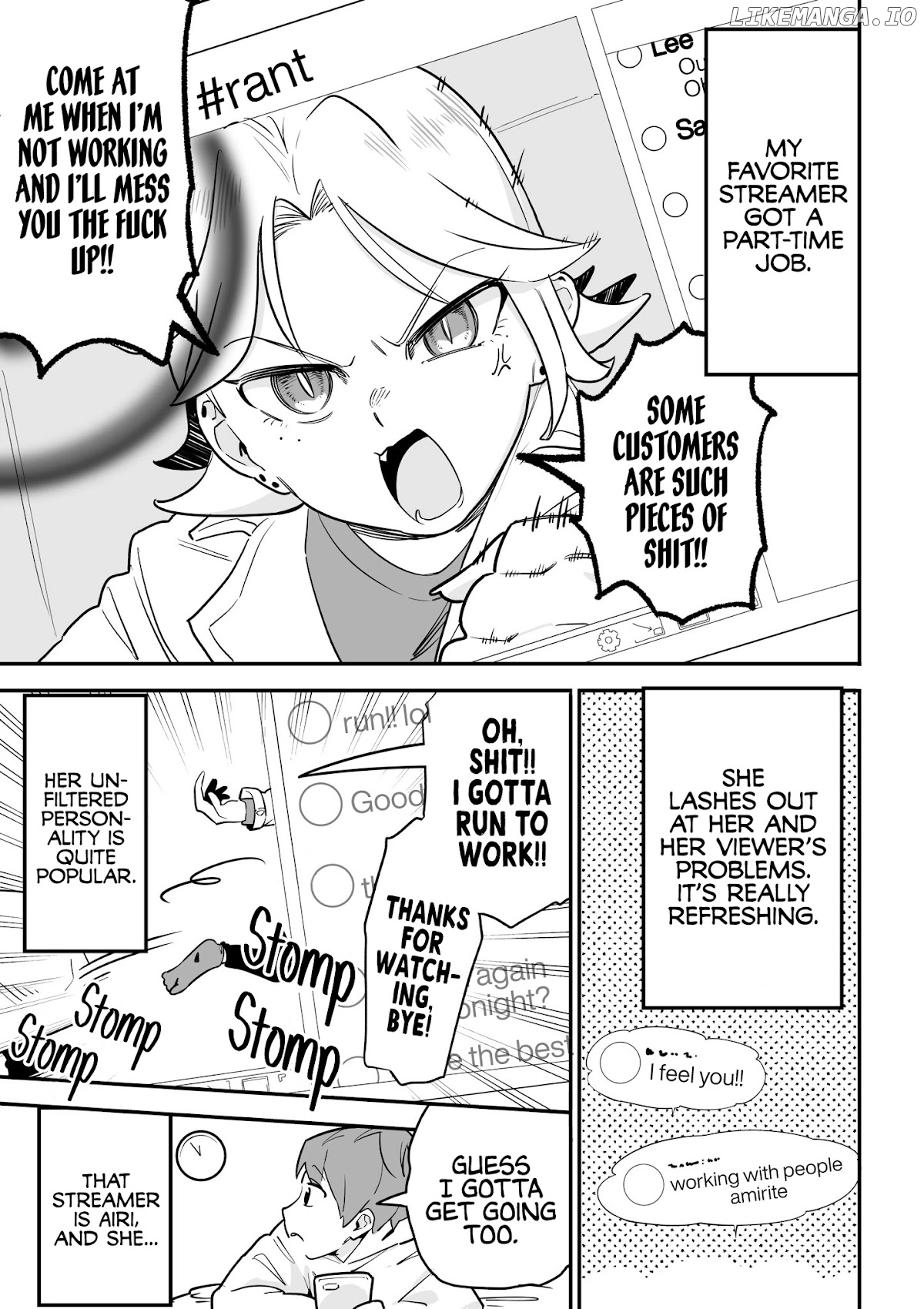 This Snarky Streamer Is Too Cute IRL chapter 2 - page 1