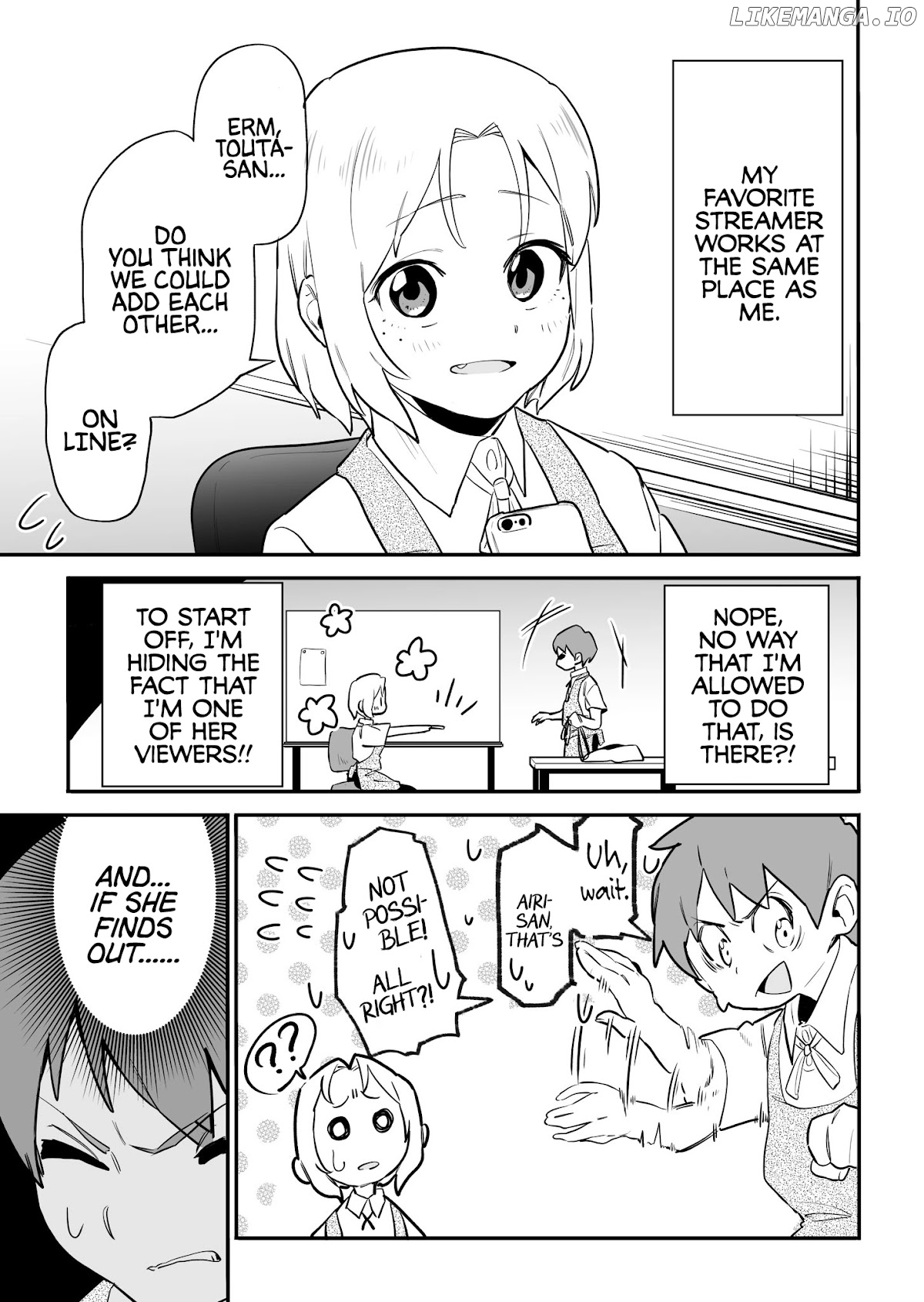 This Snarky Streamer Is Too Cute IRL chapter 6 - page 1