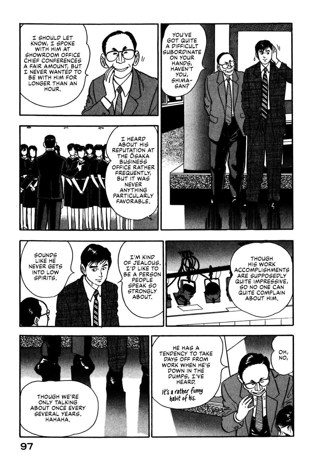 Section Chief Shima Kōsaku chapter 60 - page 9